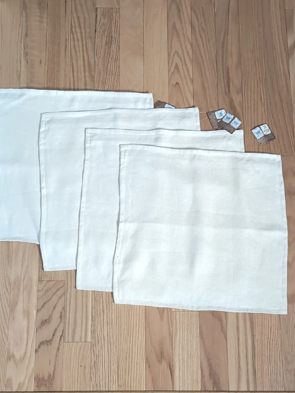 NWT 4 Pottery Barn Linen Pillow Shams